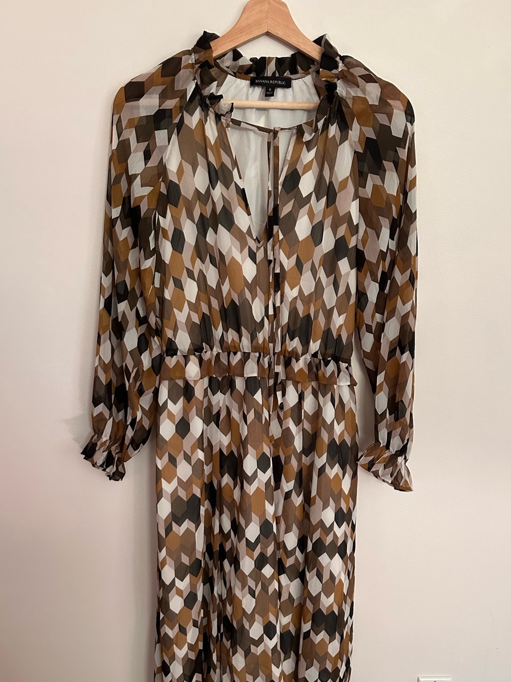 Banana Republic Maxi Print Dress